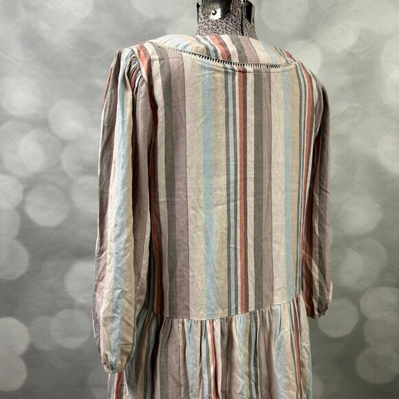 Rose striped shirt or dress - Picture 1 of 5